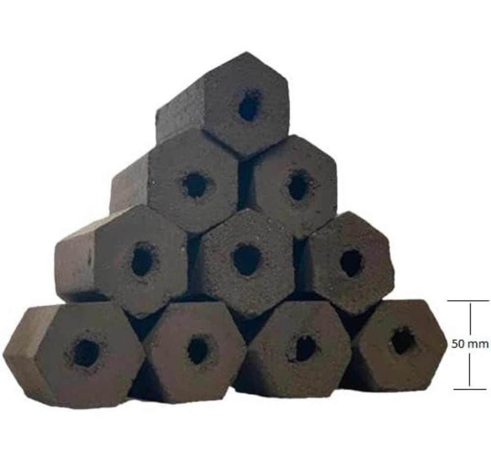 Hexagon Coconut Charcoal